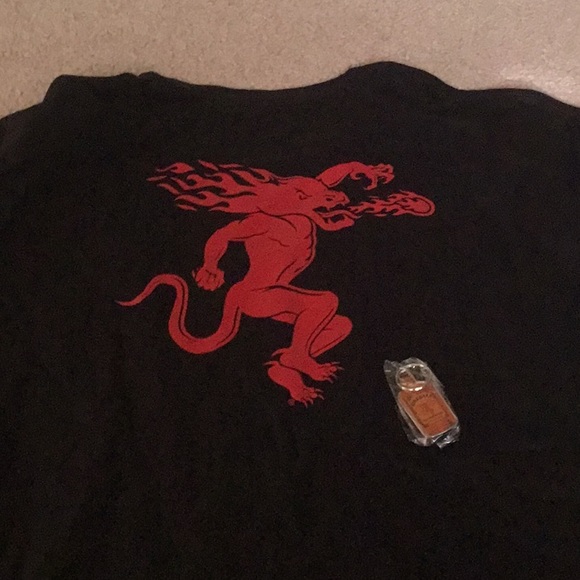 New FireBall T-Shirt And Keychain - Picture 3 of 9